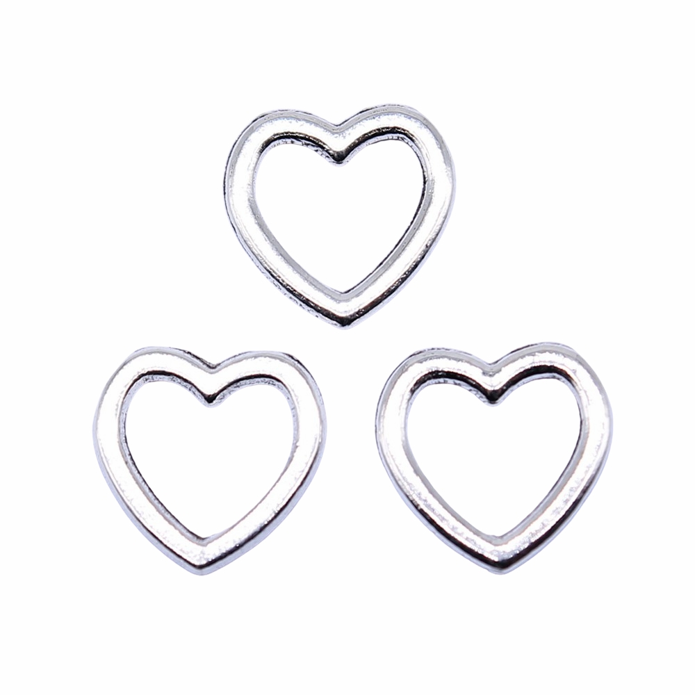 40pcs 10x9mm Antique Silver Pl - Vintage Collectibles For Sale recension och pris