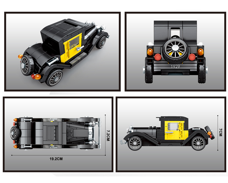 1929 Classic Vintage Car Retro - Vintage Collection Playset recension och pris