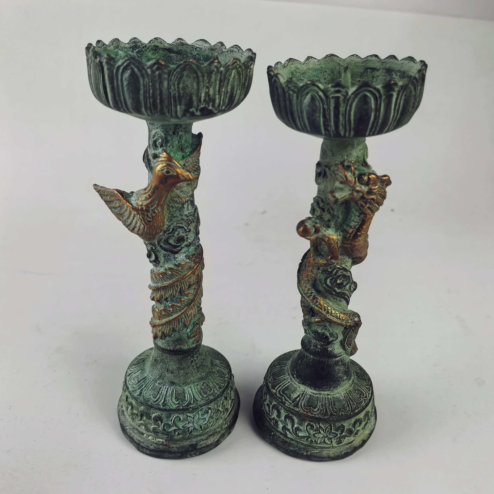 Folk Collection A pair Old Bro - Collectible Vintage Lamps recension och pris