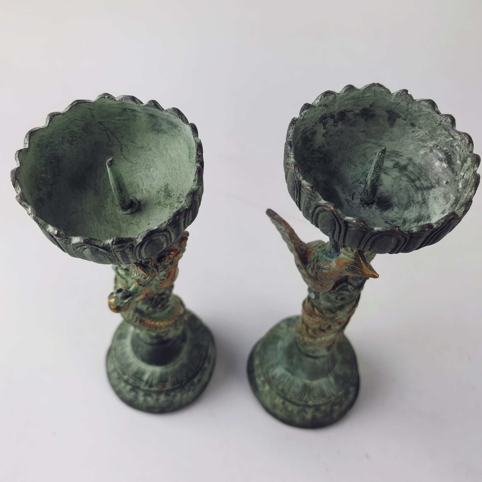 Folk Collection A pair Old Bro - Collectible Vintage Lamps recension och pris
