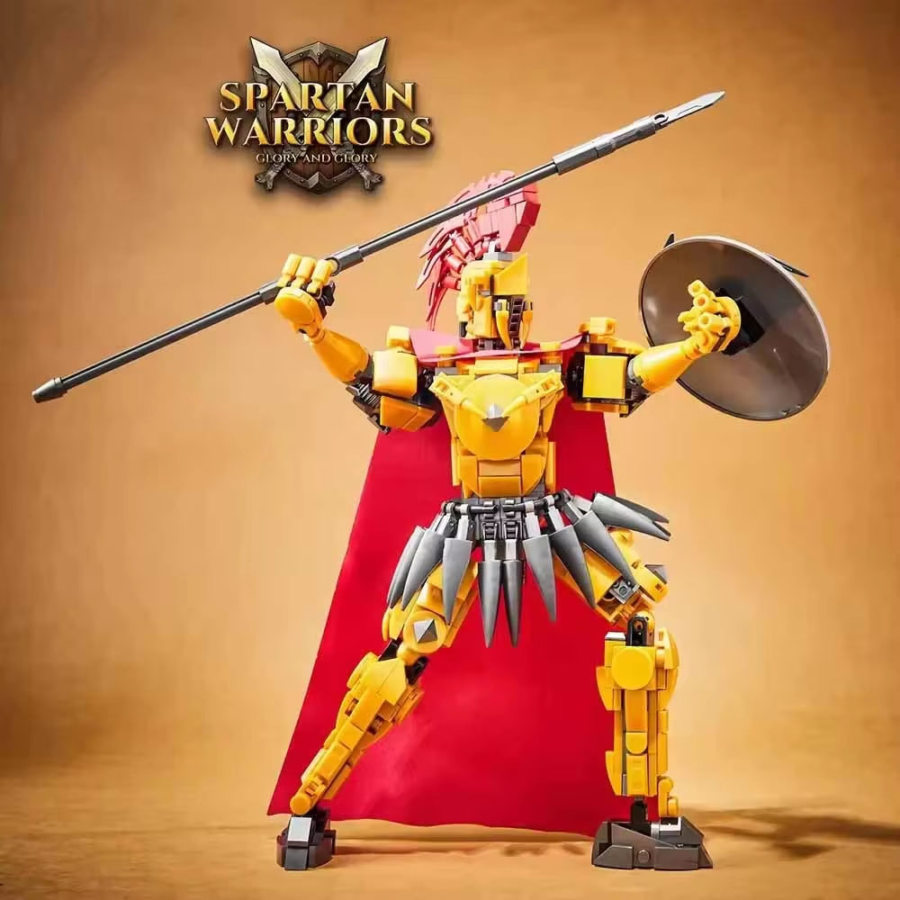 878pcs Warrior Fighter Buildin - Collectible & Vintage Dolls For Halloween recension och pris