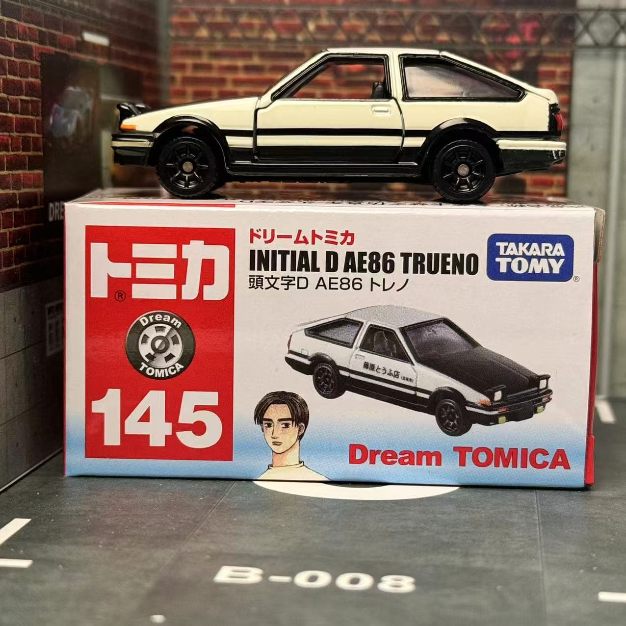 Dream Tomica NO. 145 Initial D - Vintage Collectible Model Cars recension och pris