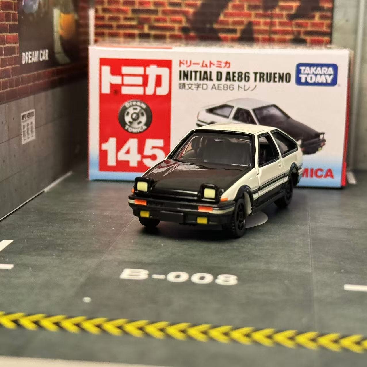 Dream Tomica NO. 145 Initial D - Vintage Collectible Model Cars recension och pris