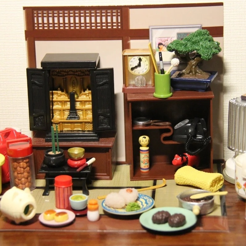 Re-Ment Vintage 80s Grandparen - Vintage Collection Playset recension och pris