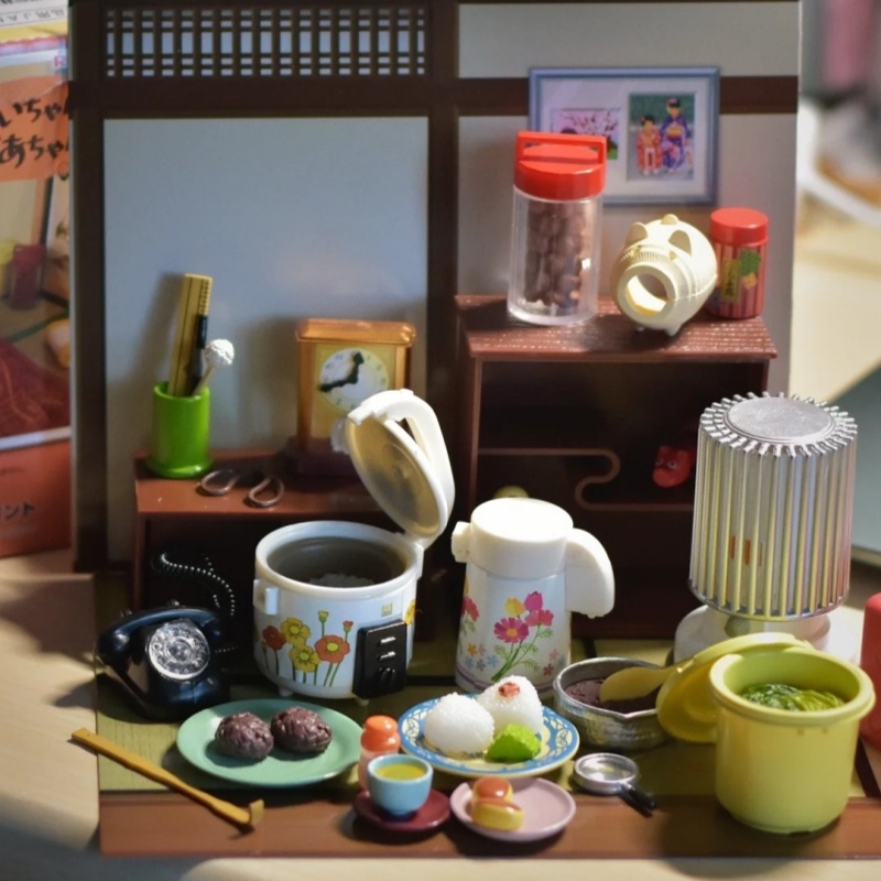 Re-Ment Vintage 80s Grandparen - Vintage Collection Playset recension och pris