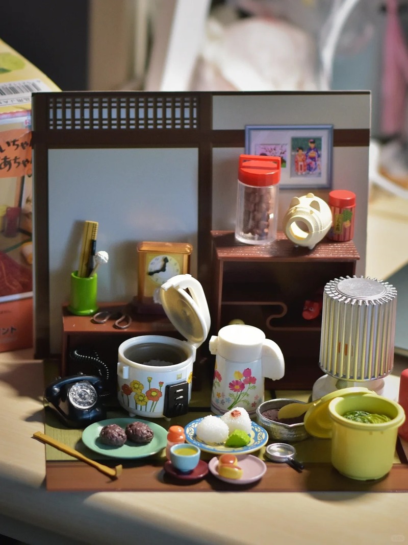 Re-Ment Vintage 80s Grandparen - Vintage Collection Playset recension och pris